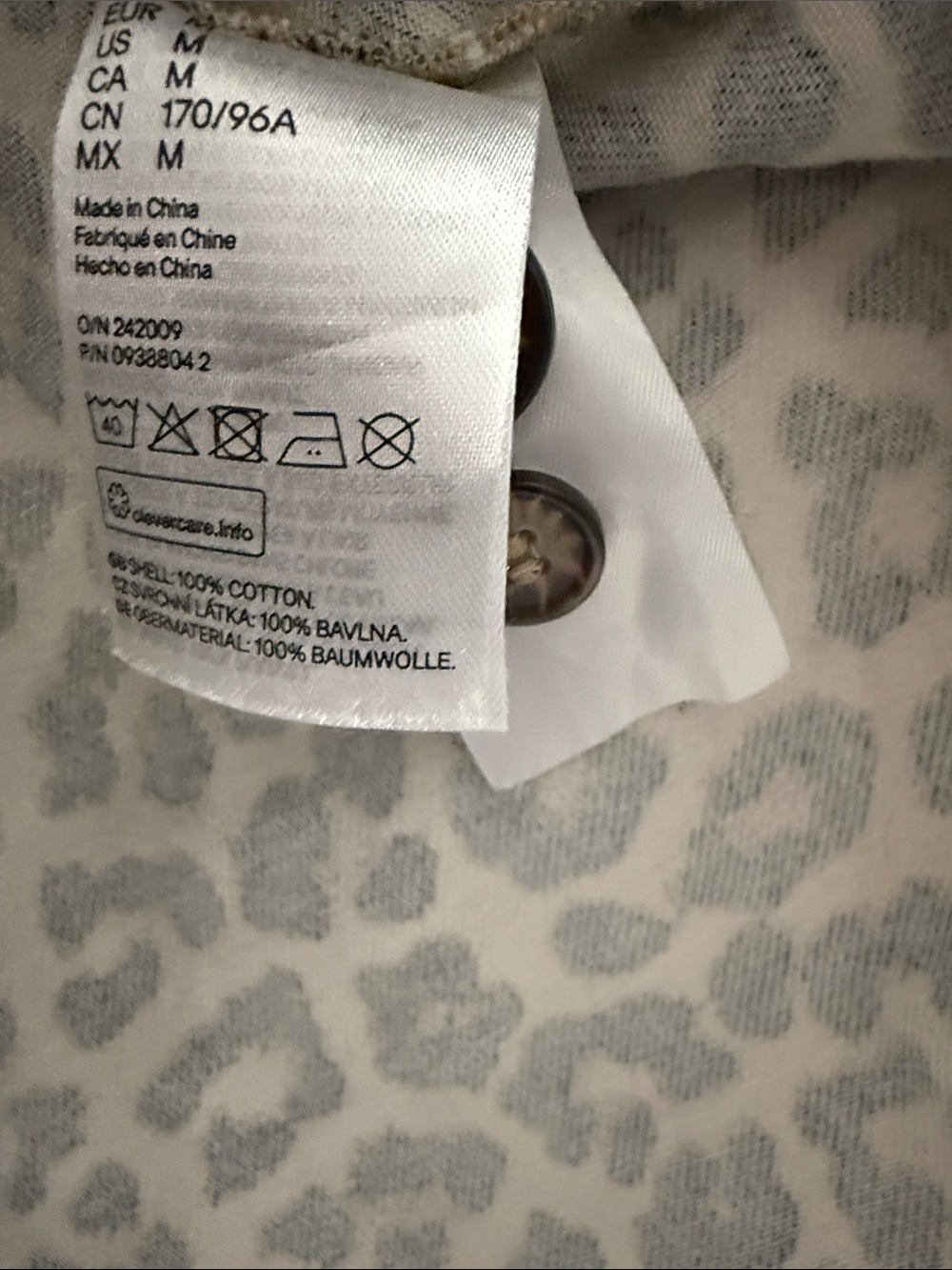 Leopard Print Shacket Long Sleeves Jacket Med Layering Casual Day to Night shirt - Picture 9 of 10